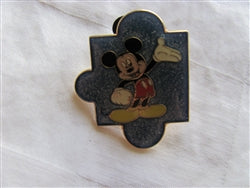Disney Trading Pin 528: WDW/DL - Puzzle Piece (Mickey)