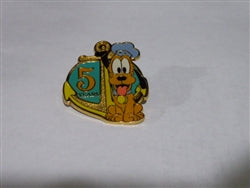 Disney Trading Pin 53010 TDR - Pluto - Anchor - Game Prize - 5th Celebration - TDS