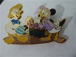 Disney Trading Pin 54522 DisneyShopping.com - May Flowers Mystery 4 Pin Box Set (Donald & Daisy Only)