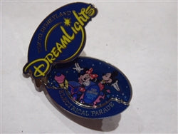 Disney Trading Pins 5506 TDR - Mickey & Minnie Mouse - Dreamlights - Hinged - TDL