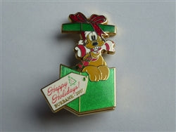 Disney Trading Pin 58220 Walt Disney Studios Store - Christmas Happy Holidays 2007 Pluto