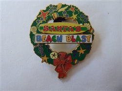 Disney Trading Pins 58316 DLR - Santa's Beach Blast - Wreath
