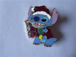 Disney Trading Pin 58779 DSF - Christmas Tree Collection - Santa Stitch