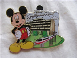 Disney Trading Pin 58895: WDW - Disney's Contemporary Resort (Mickey & Monorail)