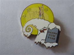 Disney Trading Pin 59017 DS - Jack and Sally - Halloweentown - Nightmare Before Christmas - Happy New Year - Around the World