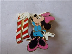 Disney Trading Pins 61690 Japan Disney Mall - Minnie Mouse - Winter Scene - From a 3 Pin Set
