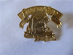 Disney Trading Pins 662 DL - 1998 Attraction Series - Storybook Land (Monstro) gold Prototype