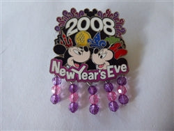 Disney Trading Pin 67434 WDW - New Year's Eve 2008 - Mickey and Minnie