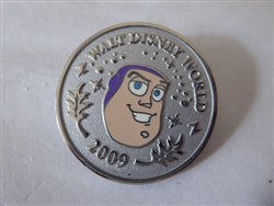 Disney Trading Pins 67595 WDW - Character Coins - Mystery Pin Collection - 5 Pin Set (Buzz Lightyear Only)