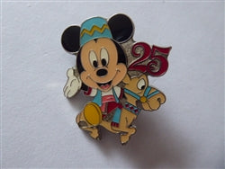 Disney Trading Pin 68011 TDR - Mickey Mouse - Caravan Carousel - Game Prize - 25th Anniversary - TDS