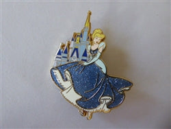 Disney Trading Pin 68059 DS Europe - Princess with Castle - Cinderella