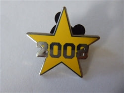 Disney Trading Pins 68221 WDW - Varsity Icons Mystery Pouch - 2 Pin Set - Yellow 2009 Star Only