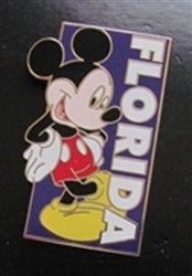 Disney Trading Pin 68534: Jerry Leigh - Florida Series (Mickey Mouse with Hands On Hips)