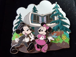Disney Trading Pin 68791 DLR - Featured Artist Collection 2009 – House of the Future (Mickey and Minnie)
