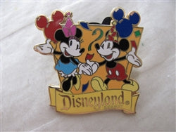 Disney Trading Pins 69694 DLR - Travel Company Celebrate Mickey & Minnie