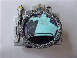 Disney Trading Pin 70066 DLR - Hatbox Ghost in Doombuggy - Haunted Mansion O'Pin House - Ghost in Mirror Pin