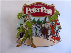 Disney Trading Pins 71264 Walt's Classic Collection - Peter Pan - Peter Pan with Lost Boys