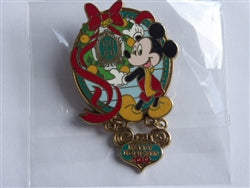 Disney Trading Pin 74542 DLR - Club 33 - Happy Holidays 2009