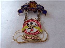 Disney Trading Pin 74613 DLR - Disney Pin Trading 10th Anniversary - Decade of Magical Trades - Disney Pin Trading Logo