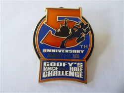 Disney Trading Pin 74795 WDW - Goofy's Race and a Half Challenge 2010 - 5th Anniversary