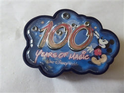 Disney Trading Pin 7558 WDW - Magical Moments 100 Years (Logo) Light Up