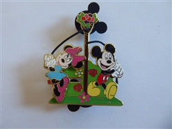 Disney Trading Pin 76733 DS Europe - Minnie & Mickey Maypole Dancing