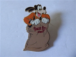 Disney Trading Pin 76975 WDW - Trade City, USA - Disney Pin Celebration 2010 - Framed Set - Founder's Day Celebration - (Goofy Only) Artist Proof