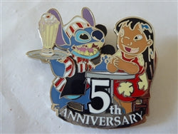 Disney Trading Pins 77973 DSF - 5th Anniversary - Lilo & Stitch