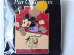 Disney Trading Pin 7834 M&P - Mickey Mouse - Barnyard Olympics - 100 Years of Magic