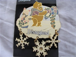 Disney Trading Pin 7916 DLR - Christmas 2001 (Pooh & Piglet)