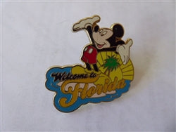Disney Trading Pin 80155 Jerry Leigh - Mickey Welcome to Florida