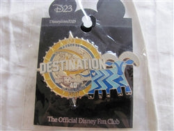 Disney Trading Pins 84386: D23's Destination D: WDW 40th - Destination D Logo w/5-legged Goat-Grand Canyon Concourse