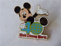Disney Trading Pins 85143 WDW - Mickey Mouse - 40th Anniversary - D23 Expo - Mystery