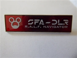 Disney Trading Pin 85190 DLR - Sci-Fi Academy - Merit Badge - R.A.L.F. Navigator