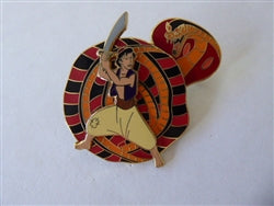 Disney Trading Pin 85739 DIS - Aladdin and Jafar as Cobra - Sword - 110th Legacy