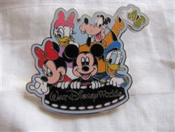 Disney Trading Pin 89600: WDW - Mickey Mouse and Friends Filmstrip Pin