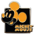 Disney Trading Pin Mickey Expression - Mystery Pouch - Chuckling (Orange) Only