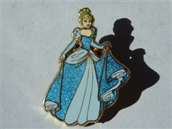 Disney Trading Pin 93362: Princess Cinderella Glitter Dress