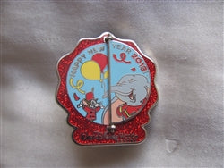 Disney Trading Pin 93862: WDW - Happy New Year 2012-2013 - Dumbo and Timothy
