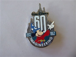 Disney Trading Pin 95680 WDI - 60th Anniversary - Sorcerer Mickey
