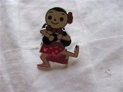 Disney Trading Pin 99895: WDW/DLR - 2014 Hidden Mickey Series - It's A Small World - Aloha