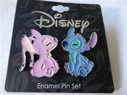 Disney Trading Pin Angel & Stitch Smiles