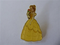 Disney Trading Pin Belle Moving Rose