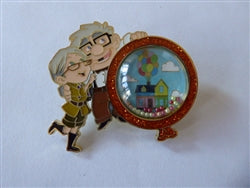 Disney Trading Pin Carl & Ellie Balloon Dome