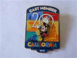 Disney Trading Pins California Adventure DCA 20th Cast