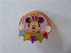 Disney Trading Pin Disney Card Club - Dream Go Round Mickey with Pennants - Tokyo Disneyland Resort
