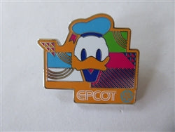 Disney Trading Pin EPCOT Rectangular Retro Mystery Collection - Donald