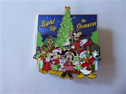 Disney Trading Pin DEC - Fab Five - Light up the Season
