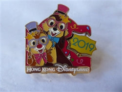 Disney Trading Pins Hong Kong Chip And Dale 2019 2020 Spinner