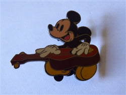 Disney Trading Pin Disney Auctions Mickey Mouse Guitar Pin LE 100